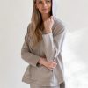 Vaatteet Gauhar Helsinki Ylaosat | Hoodie With Pocket Beige