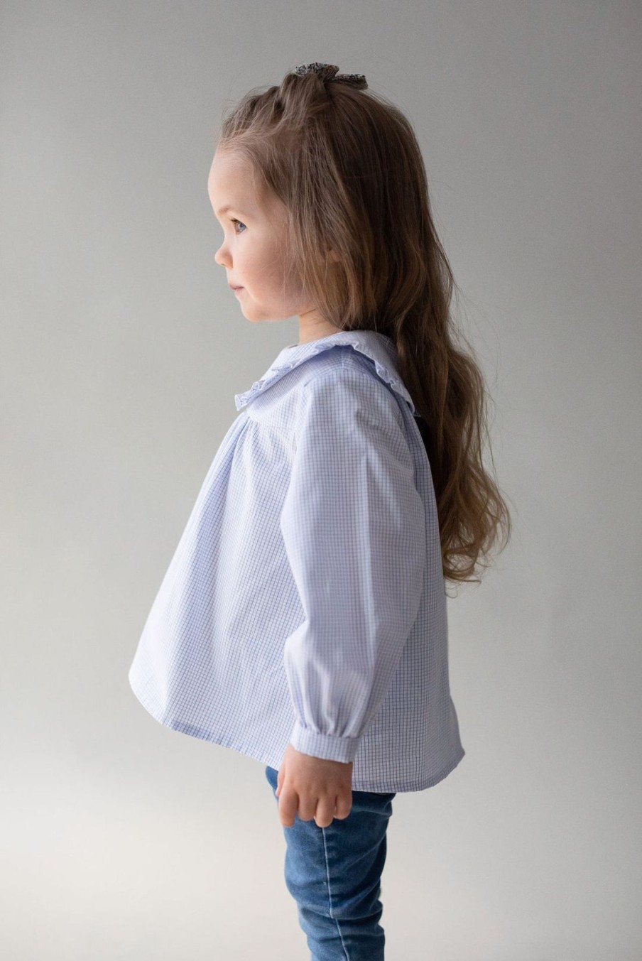 Vaatteet Gauhar Helsinki Kids Collection | Frill Trim Paita Check Tytot