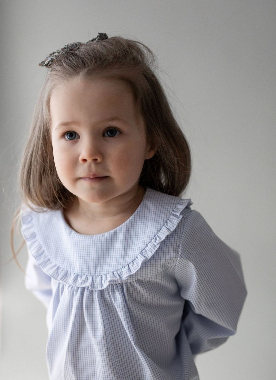 Vaatteet Gauhar Helsinki Kids Collection | Frill Trim Paita Check Tytot